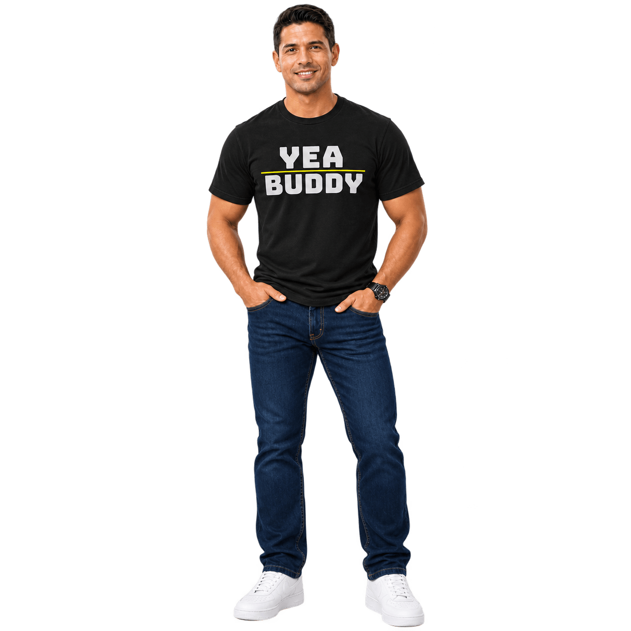 Yea Buddy™ Mens Premium Tee - Image 4